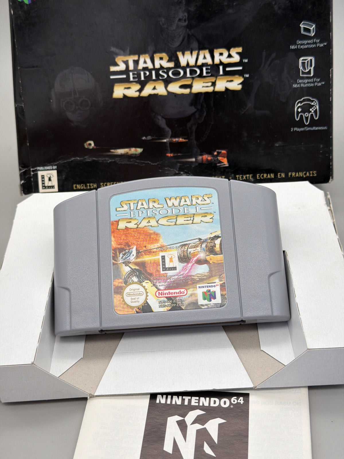 Nintendo 64 - Star Wars Episode I: Racer (N64 Tested)