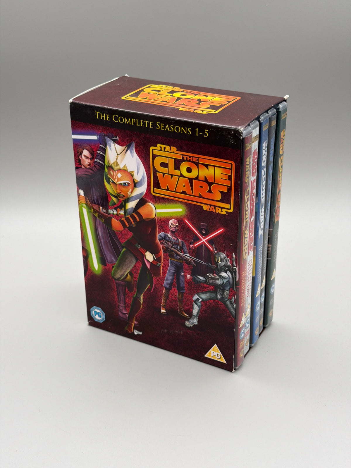 The Clone Wars: The Complete Series 1 - 5 (DVD)