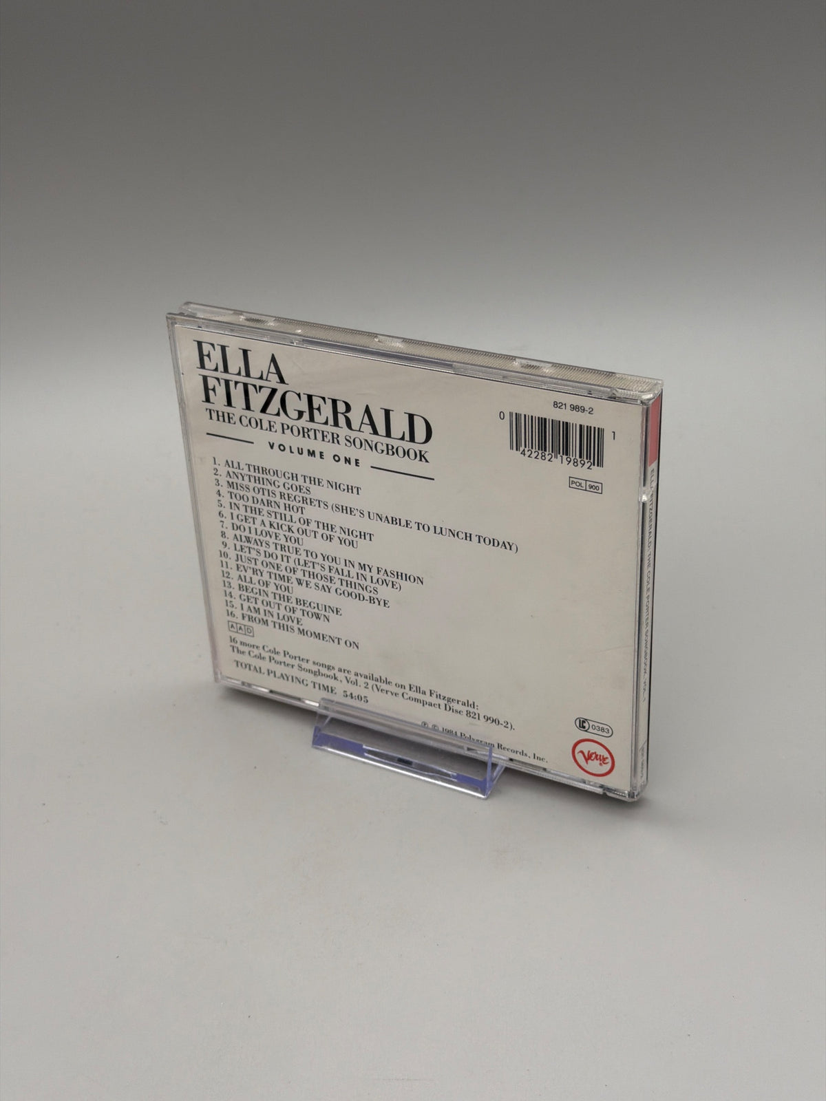 Ella Fitzgerald: The Cole Porter Songbook Vol. 1