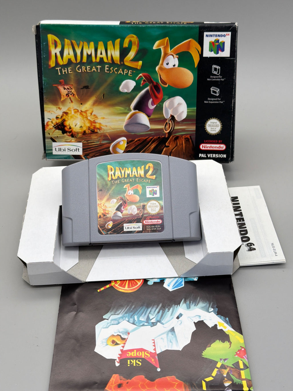 RAYMAN 2 THE GREAT ESCAPE  (N64 Tested)