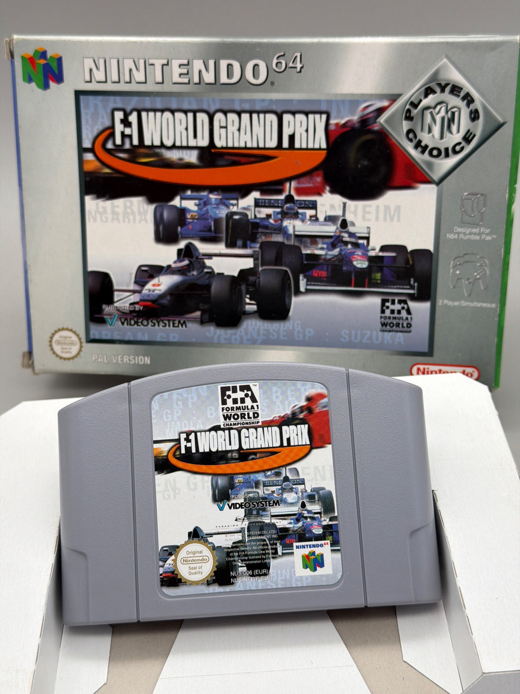 F-1 World Grand Prix - Nintendo 64 (Tested)