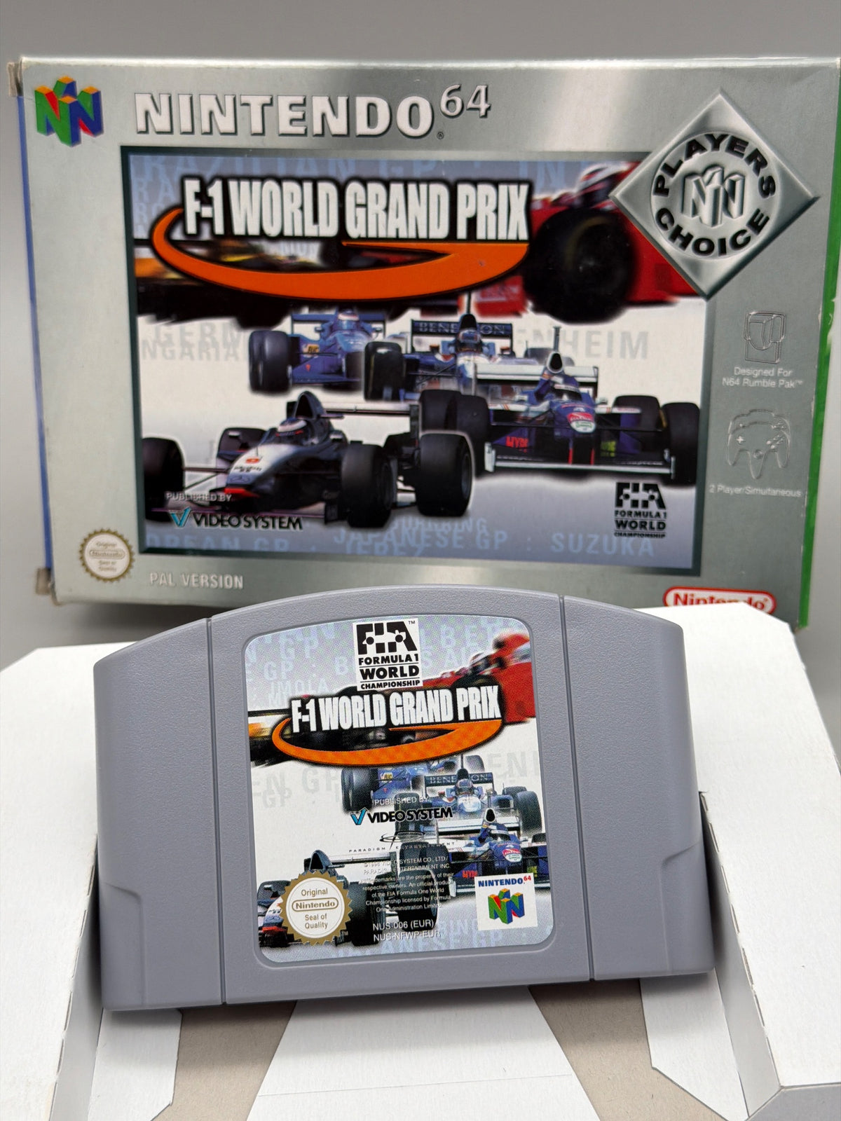 F-1 World Grand Prix - Nintendo 64 (Tested)