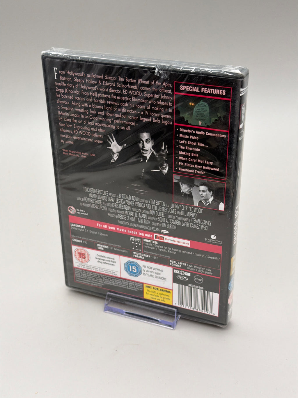 Ed Wood [dvd] [1995]