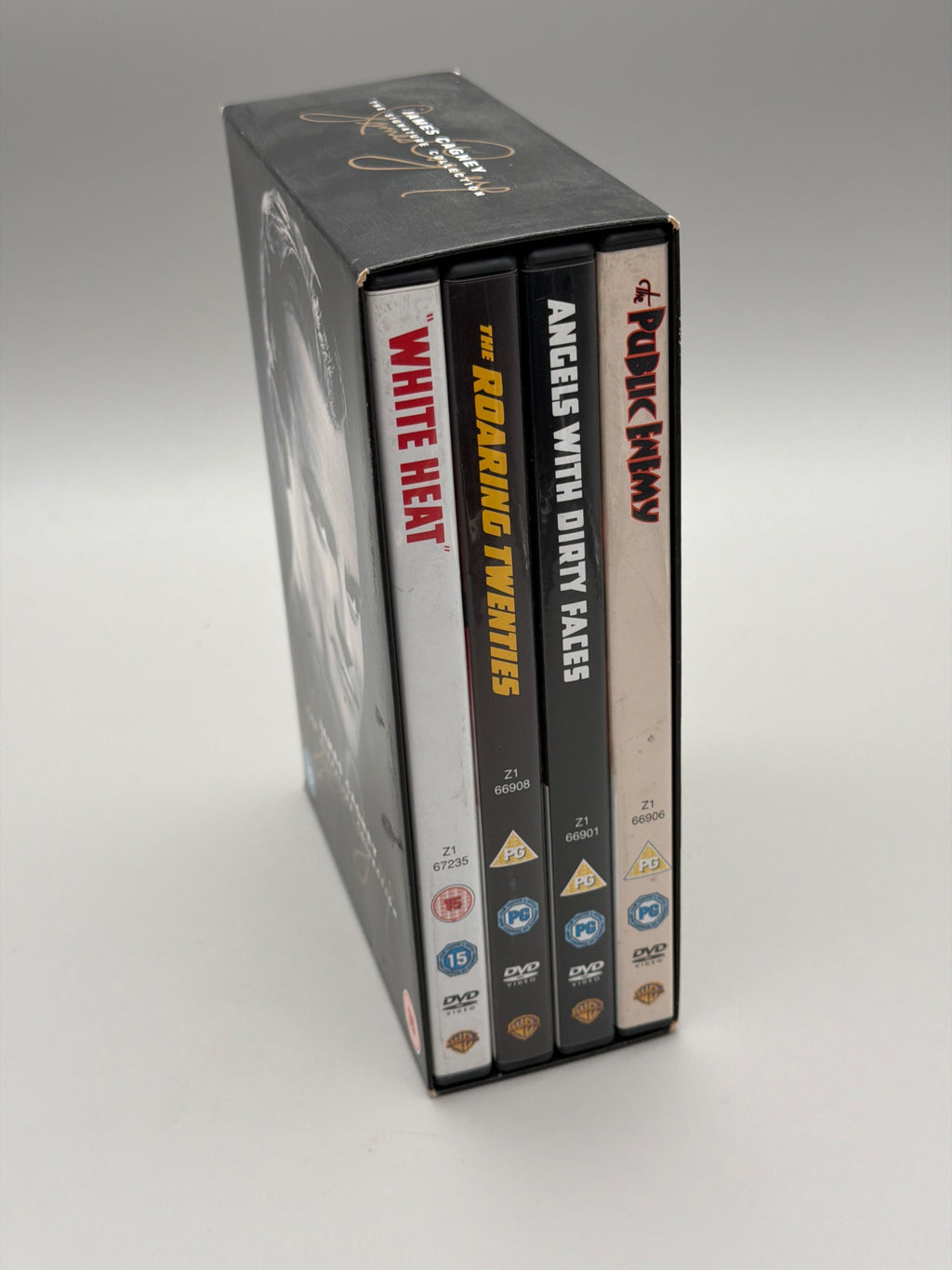 James Cagney: Signature Collection (dvd 2007, 4-discs) Angels/enemy/roaring/heat