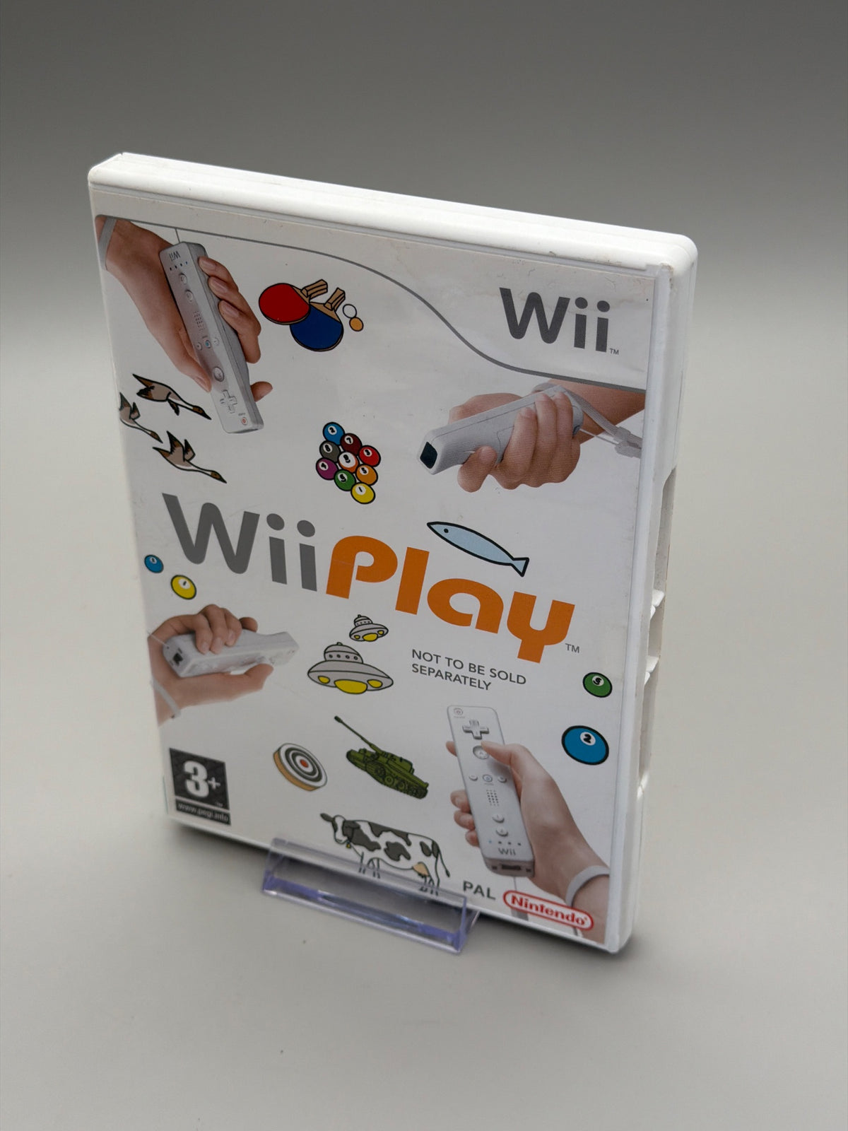 Wii Play Game For Nintendo, Tested Inc Manual