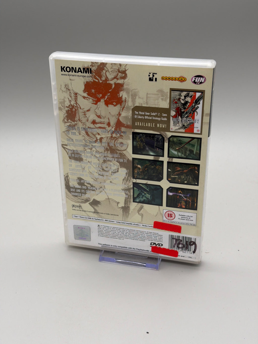 Metal Gear Solid 2- Sons Of Liberty (TESTED)