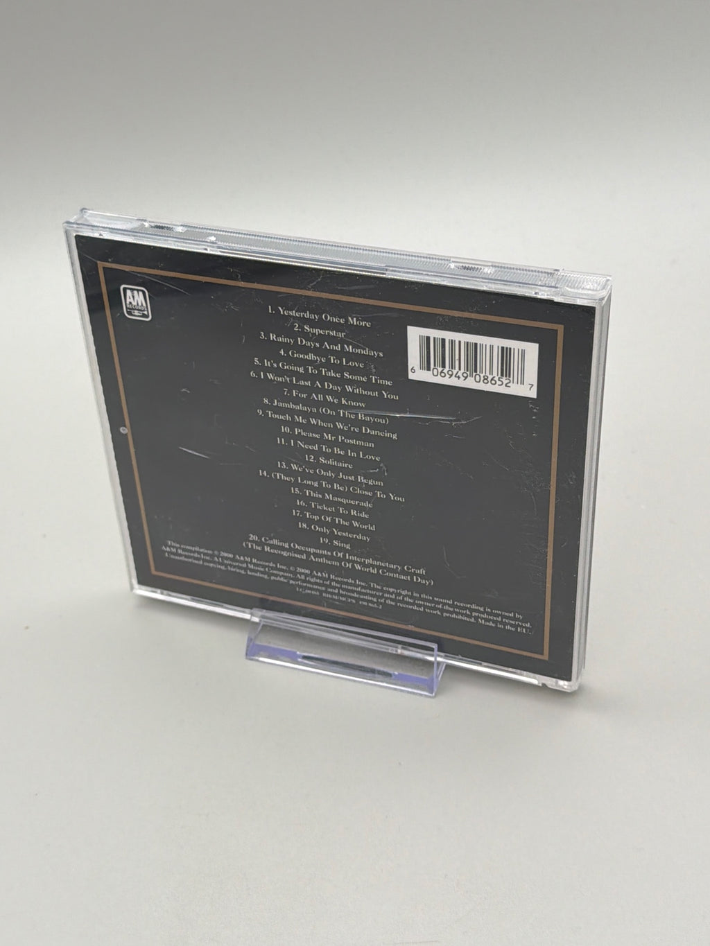 Carpenters ~ Gold: Greatest Hits (used)