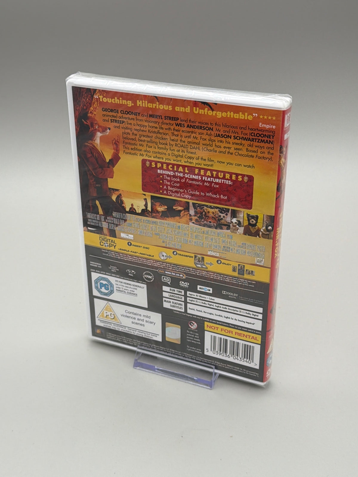 Fantastic Mr Fox [DVD] [2009]