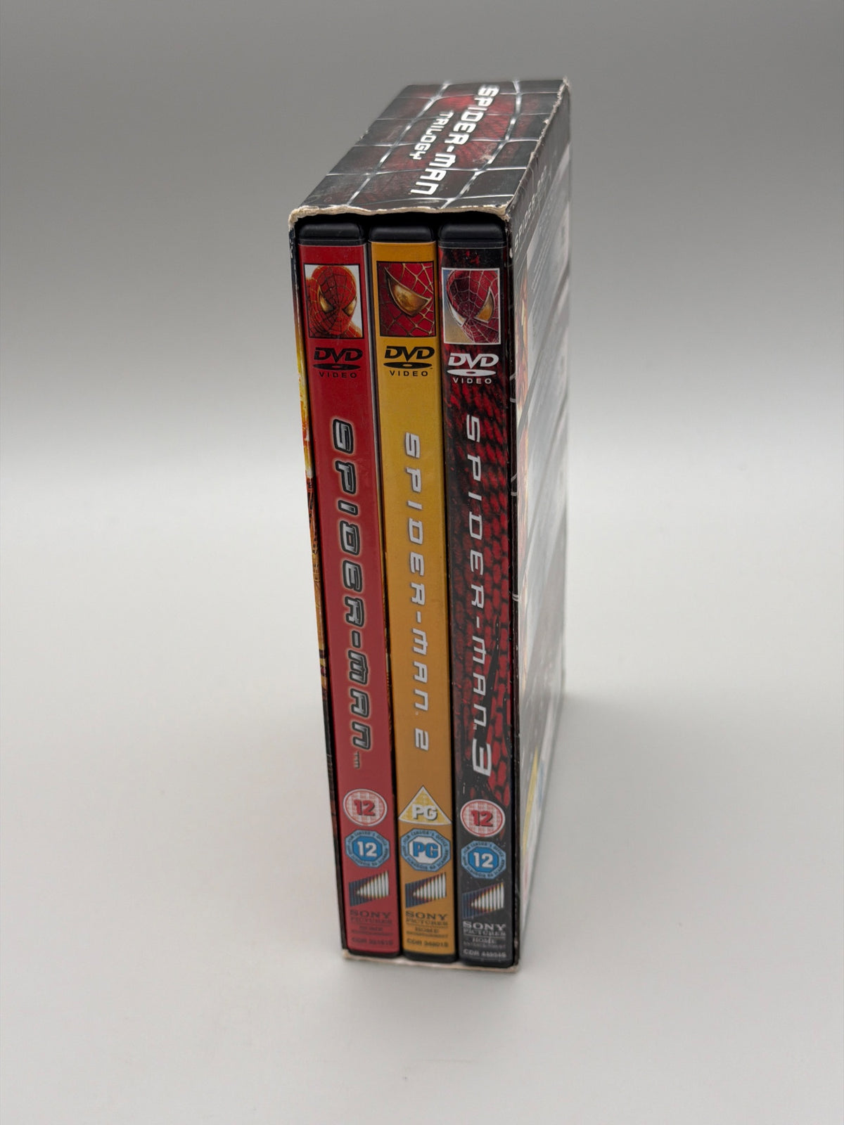 Spiderman Trilogy Dvds