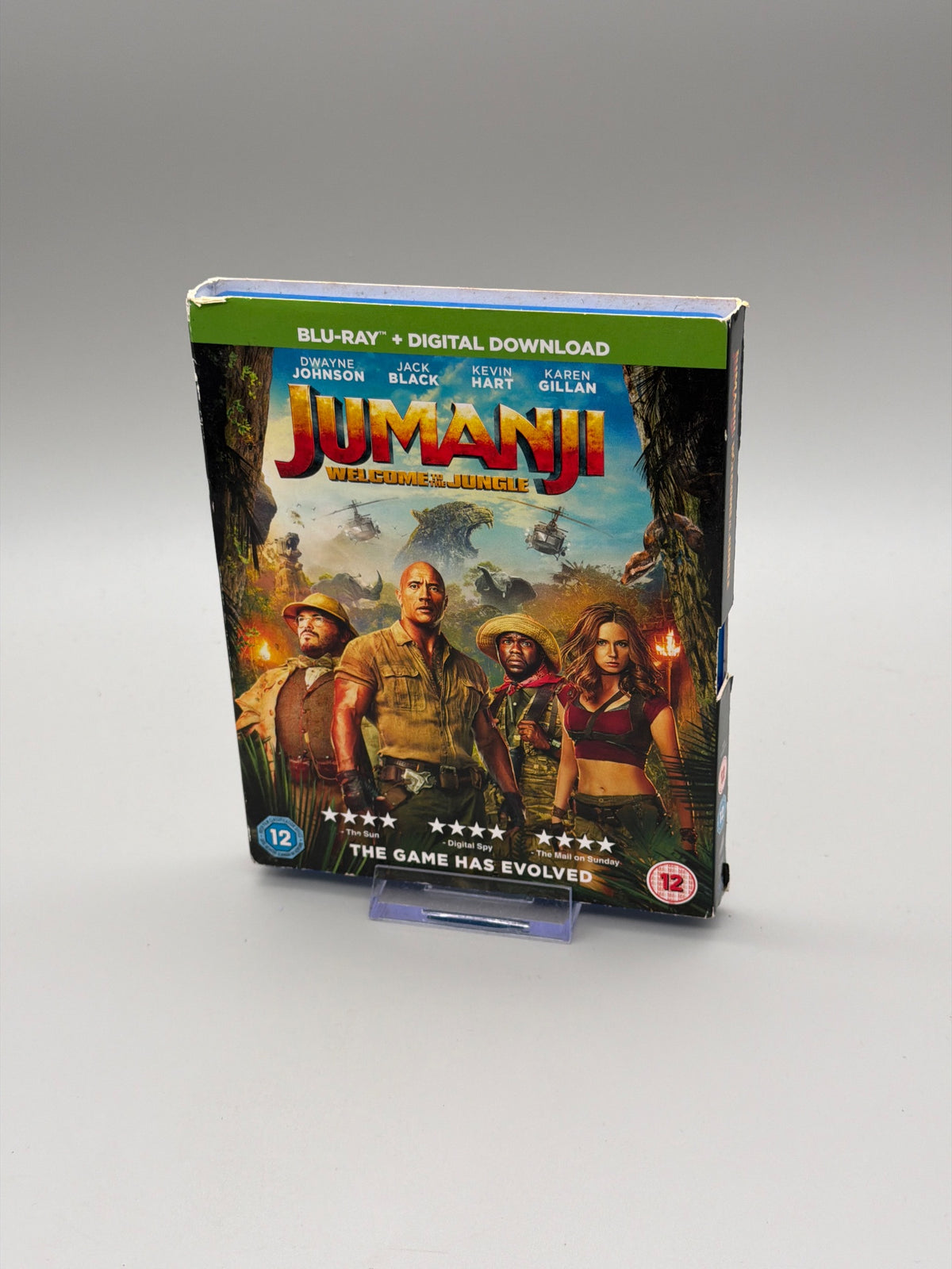 Jumanji: Welcome To The Jungle [Blu-ray] [2017]