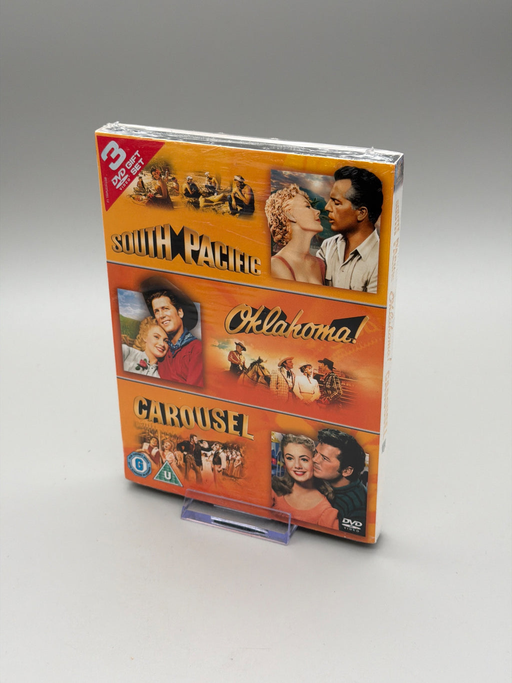South Pacific/Oklahoma/Carousel 3 Movie DVD Set