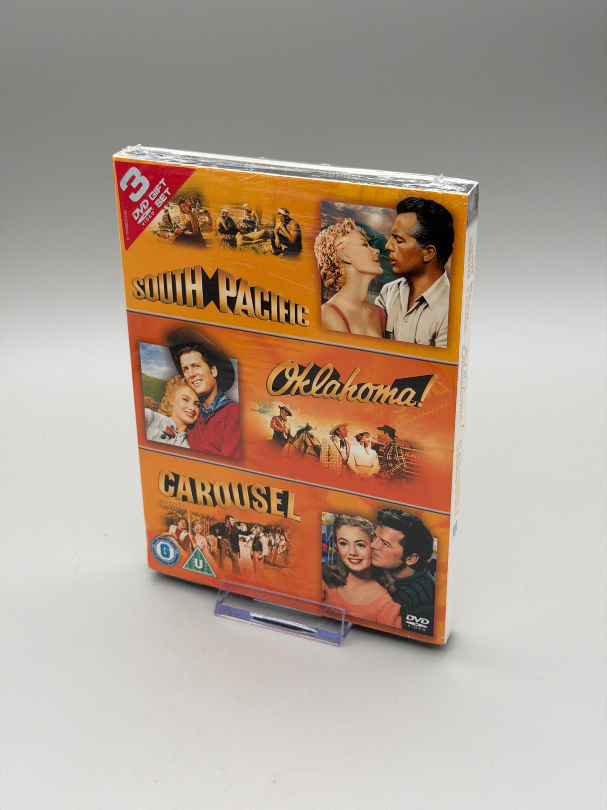 South Pacific/Oklahoma/Carousel 3 Movie DVD Set