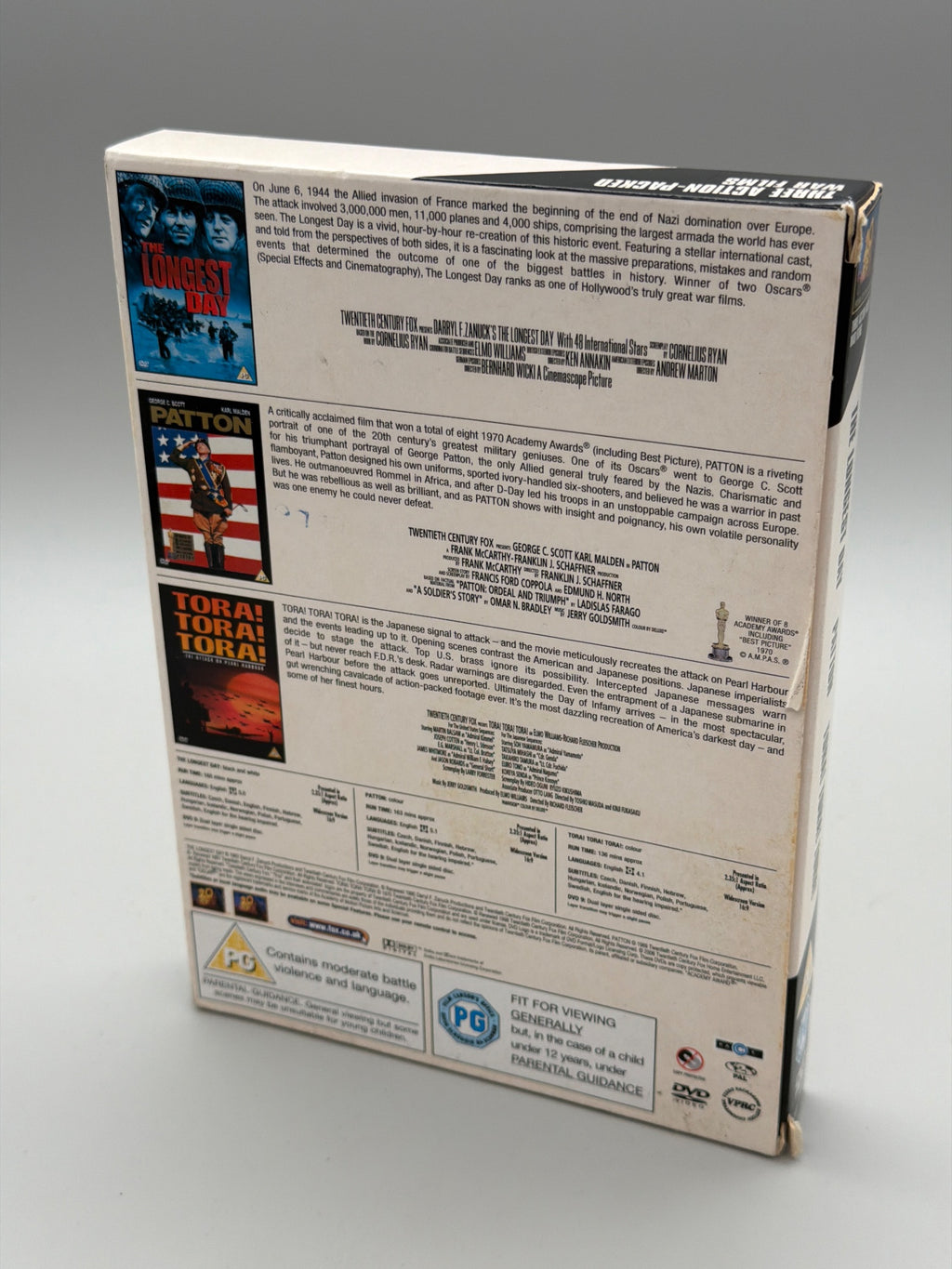 Classic War Triple Pack 2 - The Longest Day/Patton/Tora!