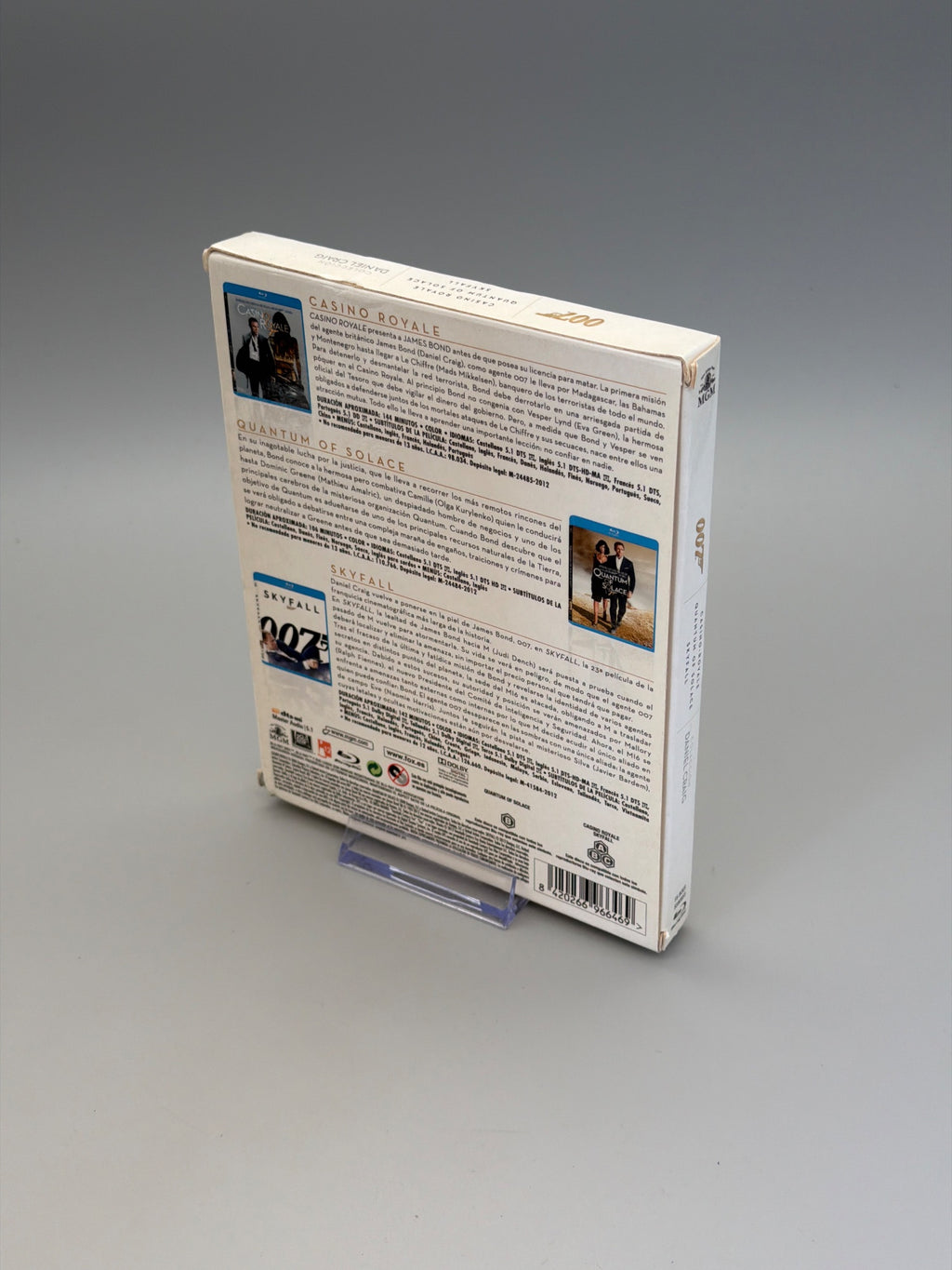 007 Triple boxset (Blu Ray)