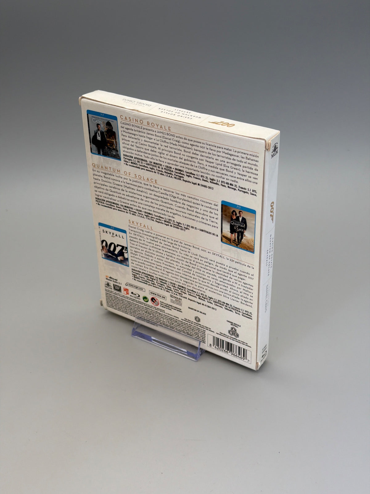 007 Triple boxset (Blu Ray)