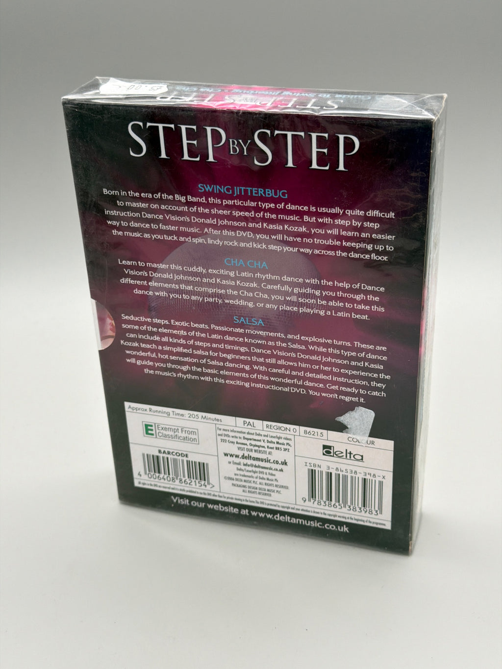 Step by Step - A Guide to Swing Jitterbug, Cha Cha & Salsa  (DVD Boxset)